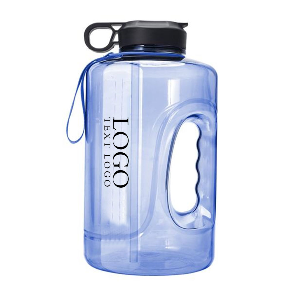 Blue Promo 1 Gallon Sports Water Jug With Logo