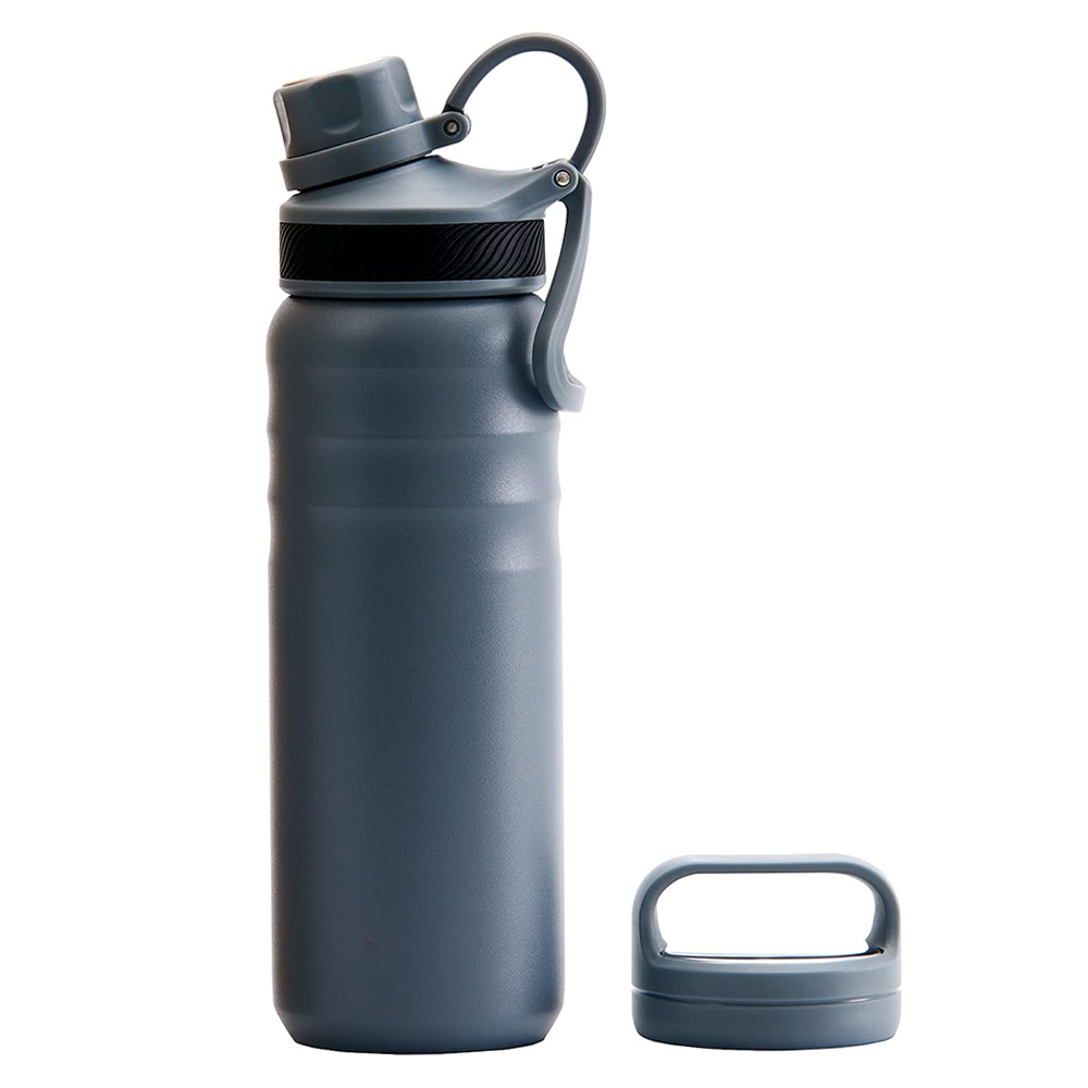 Blue Promo 24 oz Stainless Steel Water Bottle