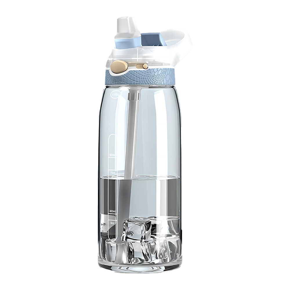 Blue Promo Sports Pipette Water Bottle