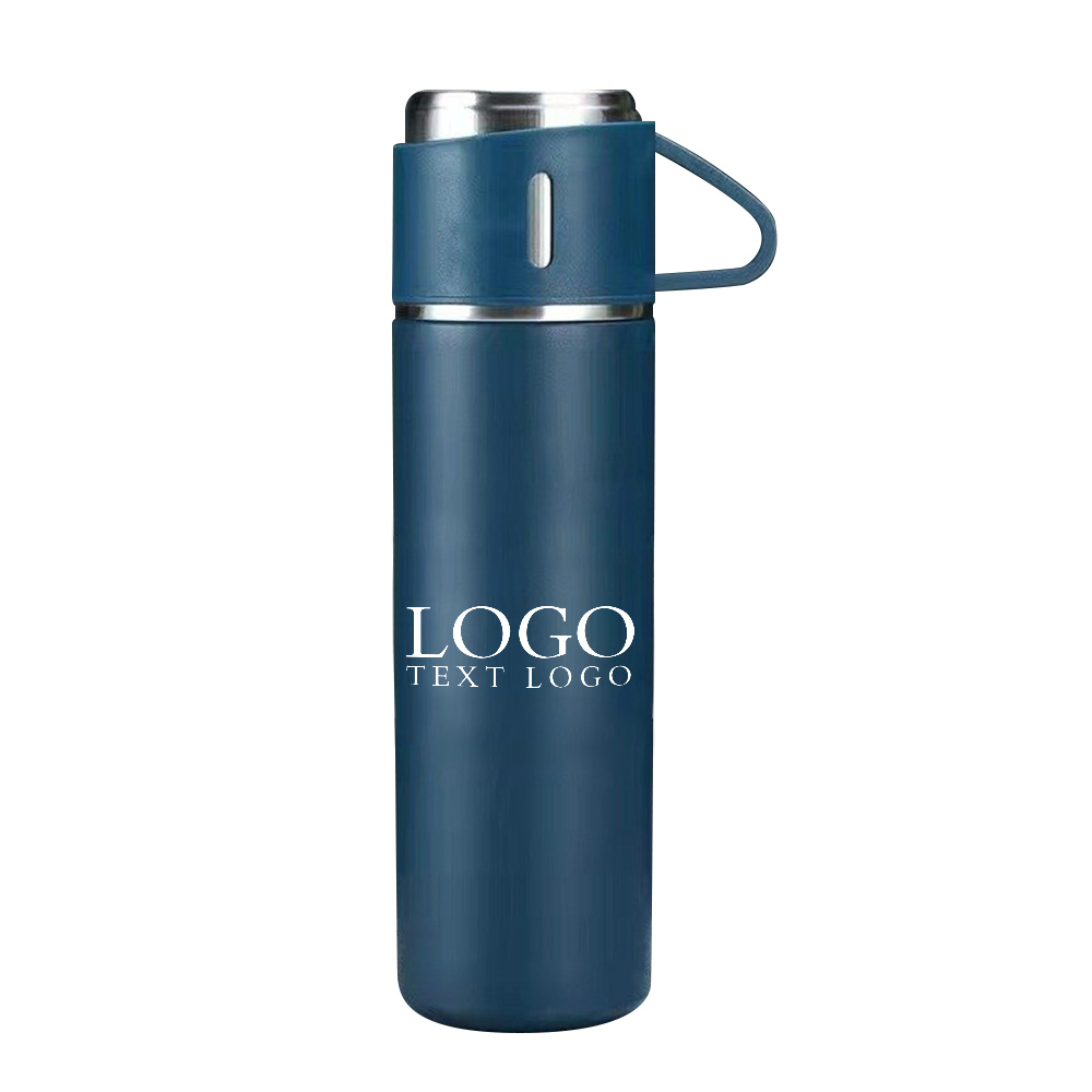 Blue Promo Thermo Cup Gift With Logo