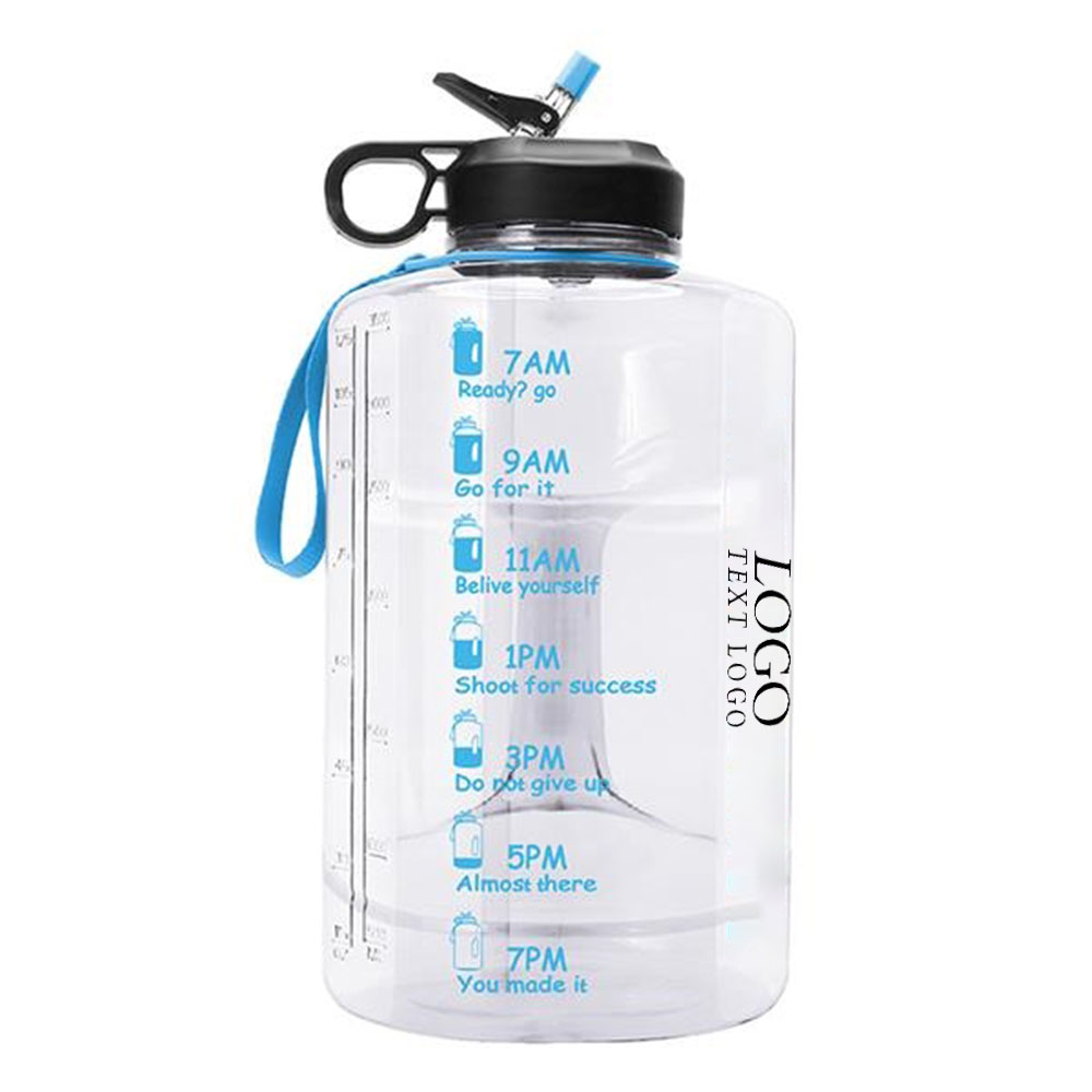 Clear Promo 1 Gallon Sports Water Jug With Logo
