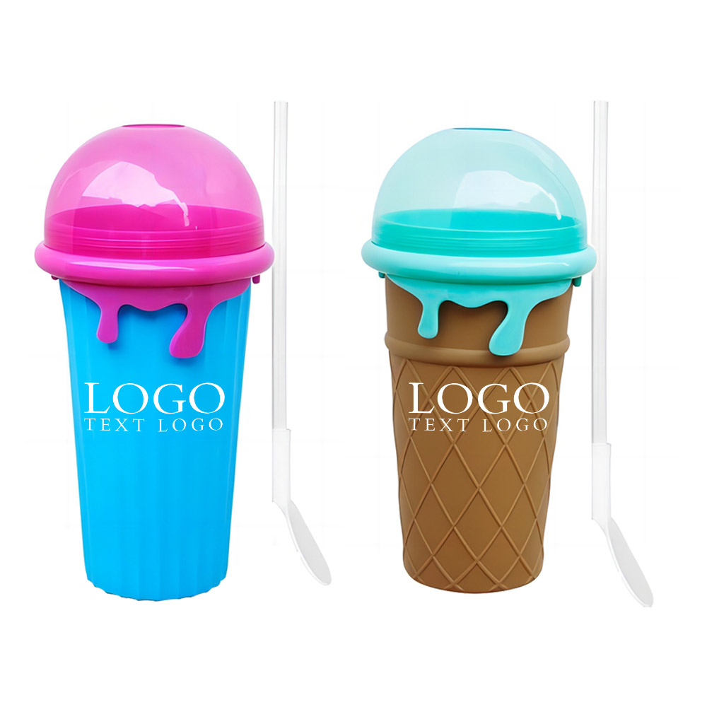 Custom 500ml Smoothie Cup Group With Logo
