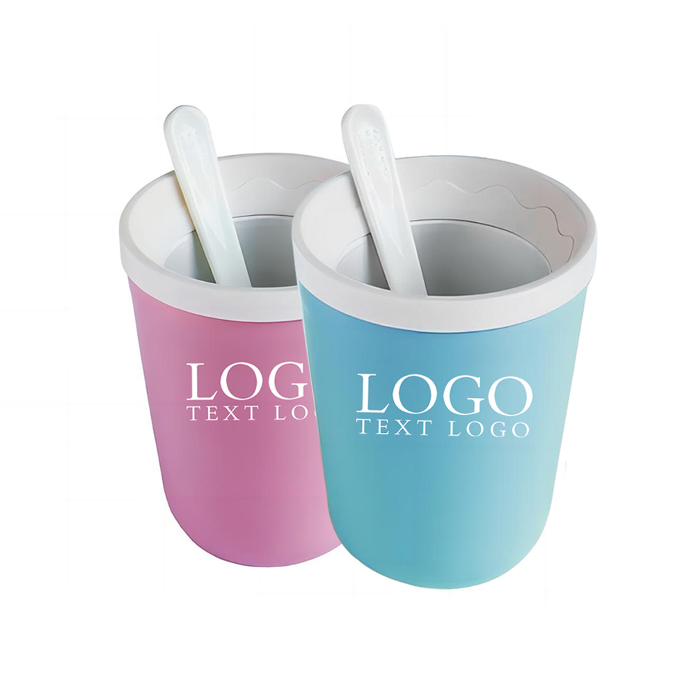 Custom Summer Quick Frozen Cooling Smoothie Pinch Cup Group With Logo