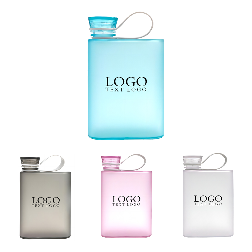 Flat Plastic Sport Water Bottle Free Shipping