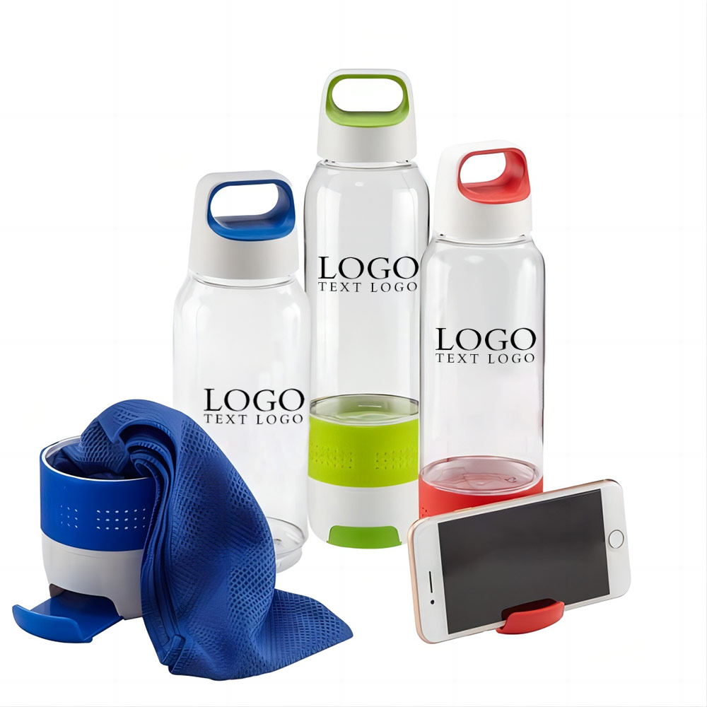Giveaway 17 Oz Sports Water Bottle With Cooling Towel
