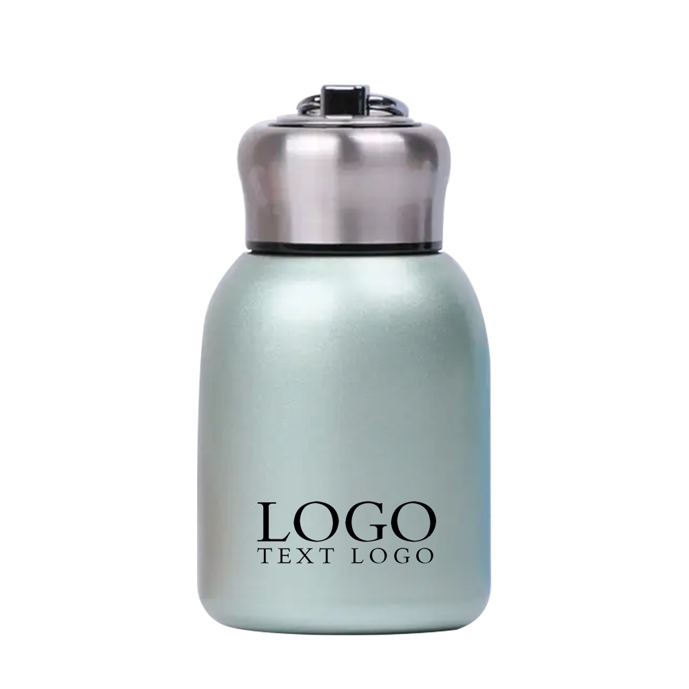 Green Promo Mini 10 oz Stainless Steel Water Bottle With Logo