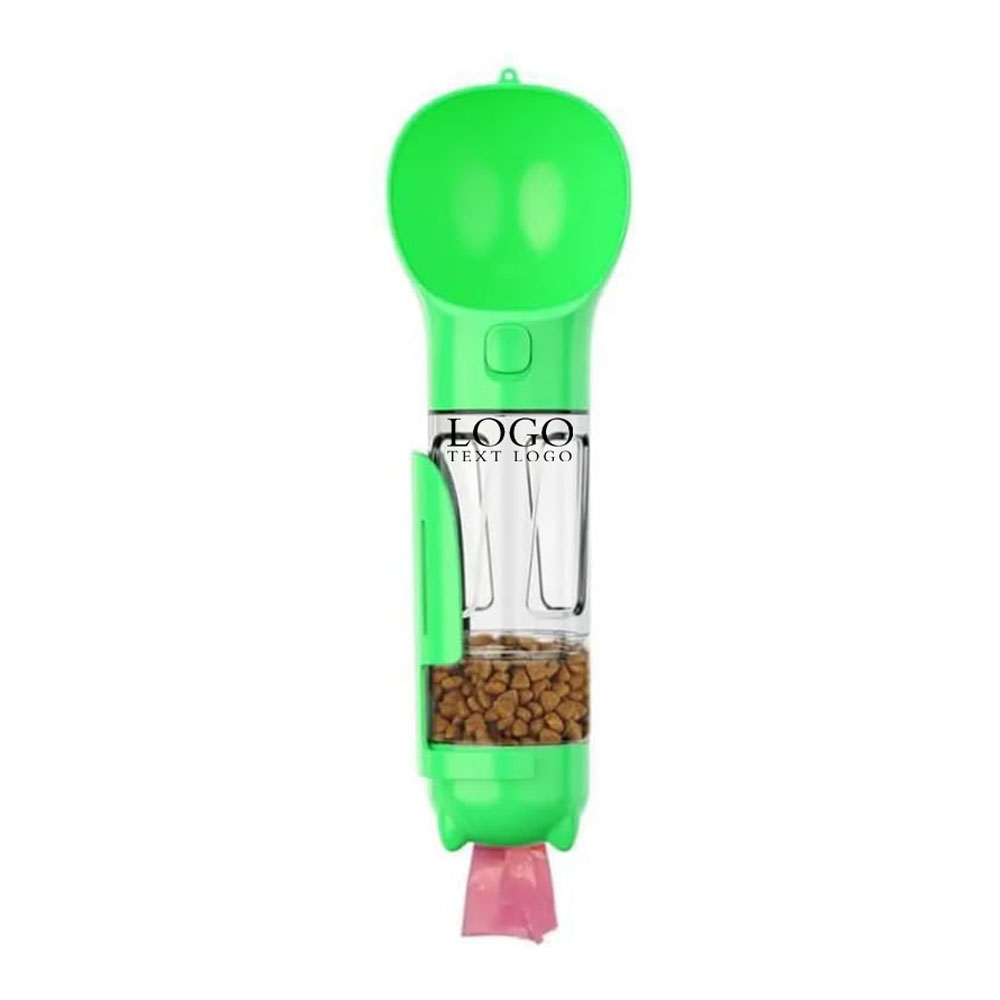 Green Promo Multifunctional Pet Water Bottle With Logo