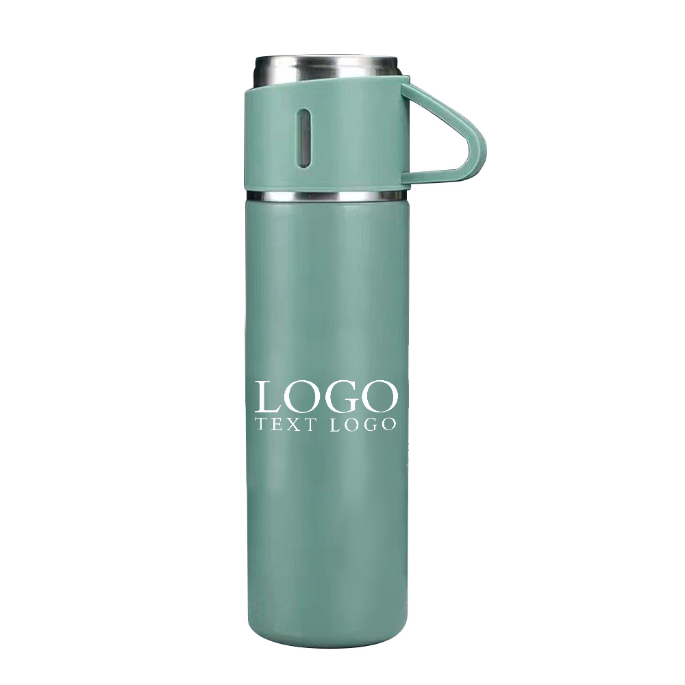Green Promo Thermo Cup Gift With Logo