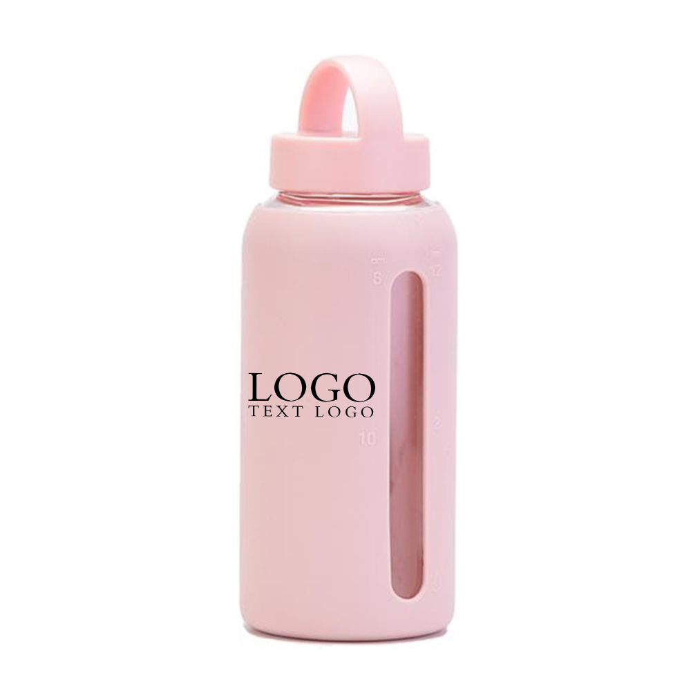 Light Pink Promo 27oz Portable Sports Water Bottle With Logo