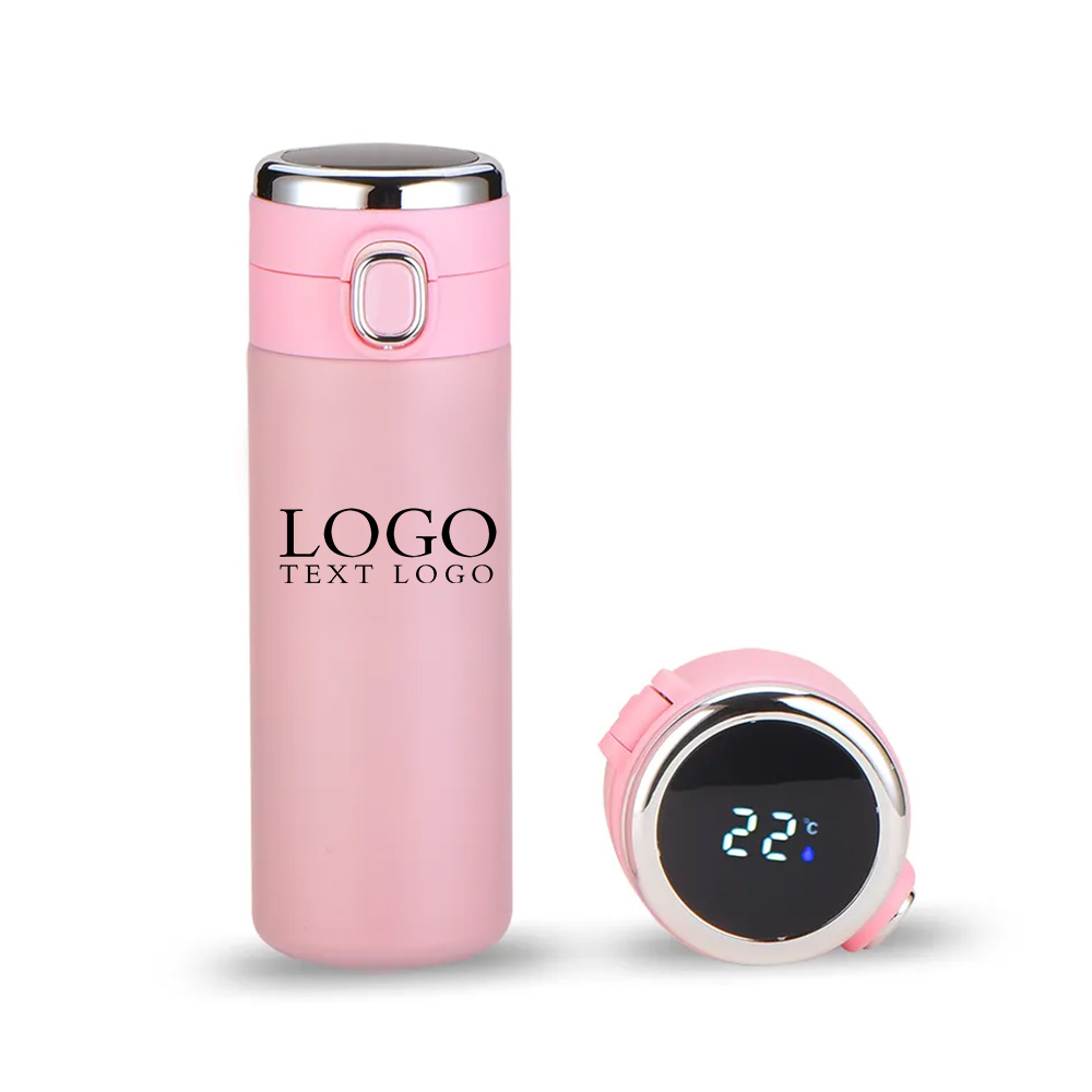 Logo Smart Stainless Steel Thermos Water Bottle