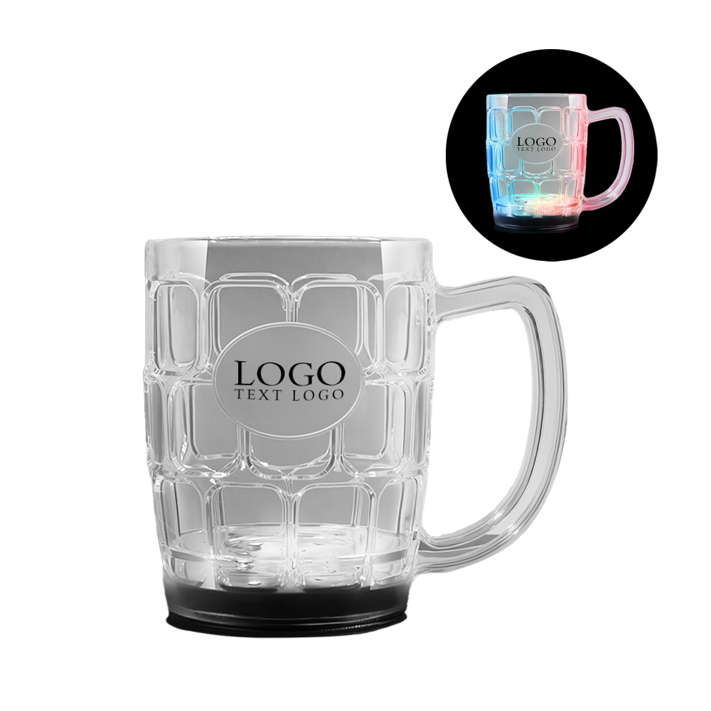 Promo 16 oz Light-up Beer Mug Group