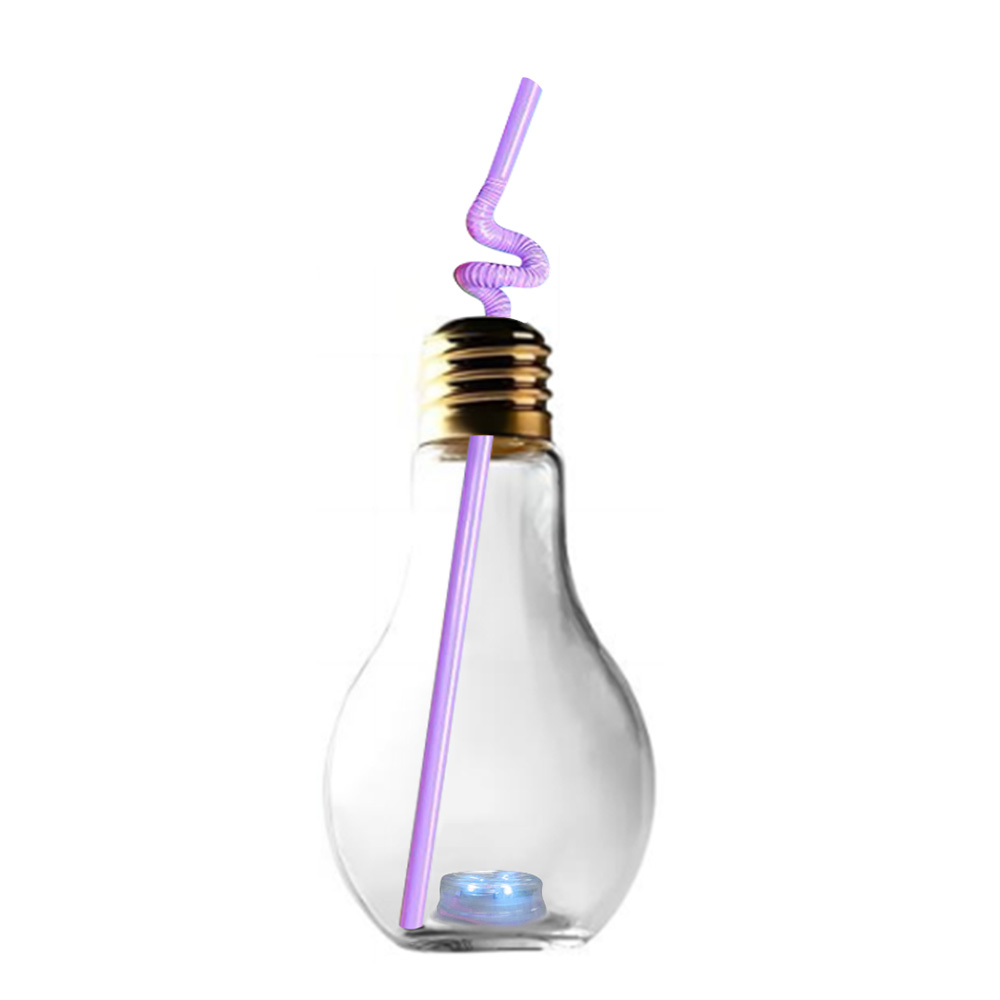 Clear With Purple