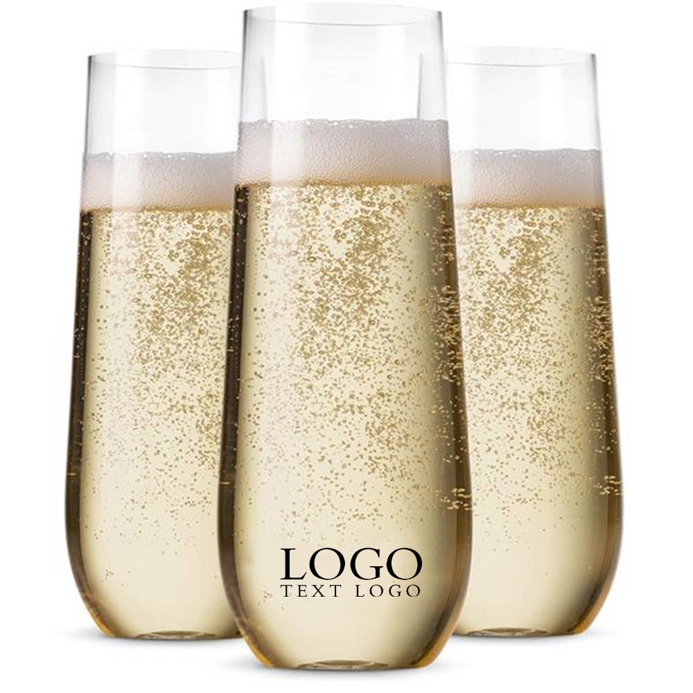 Promo 9 Oz Clear Plastic Toasting Cups