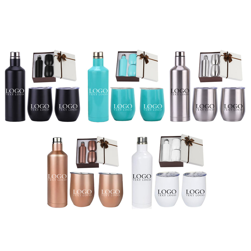 Promo Bottle Tumbler Gift Set Group