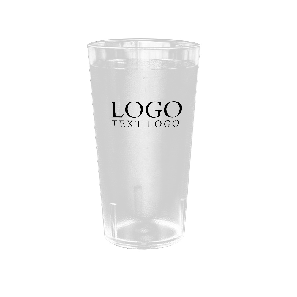 Promo Plastic Restaurant-Style Tumblers Wirth Logo