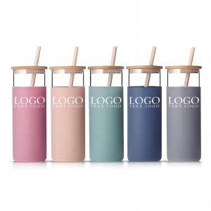 Promo Straw Glass Bottle