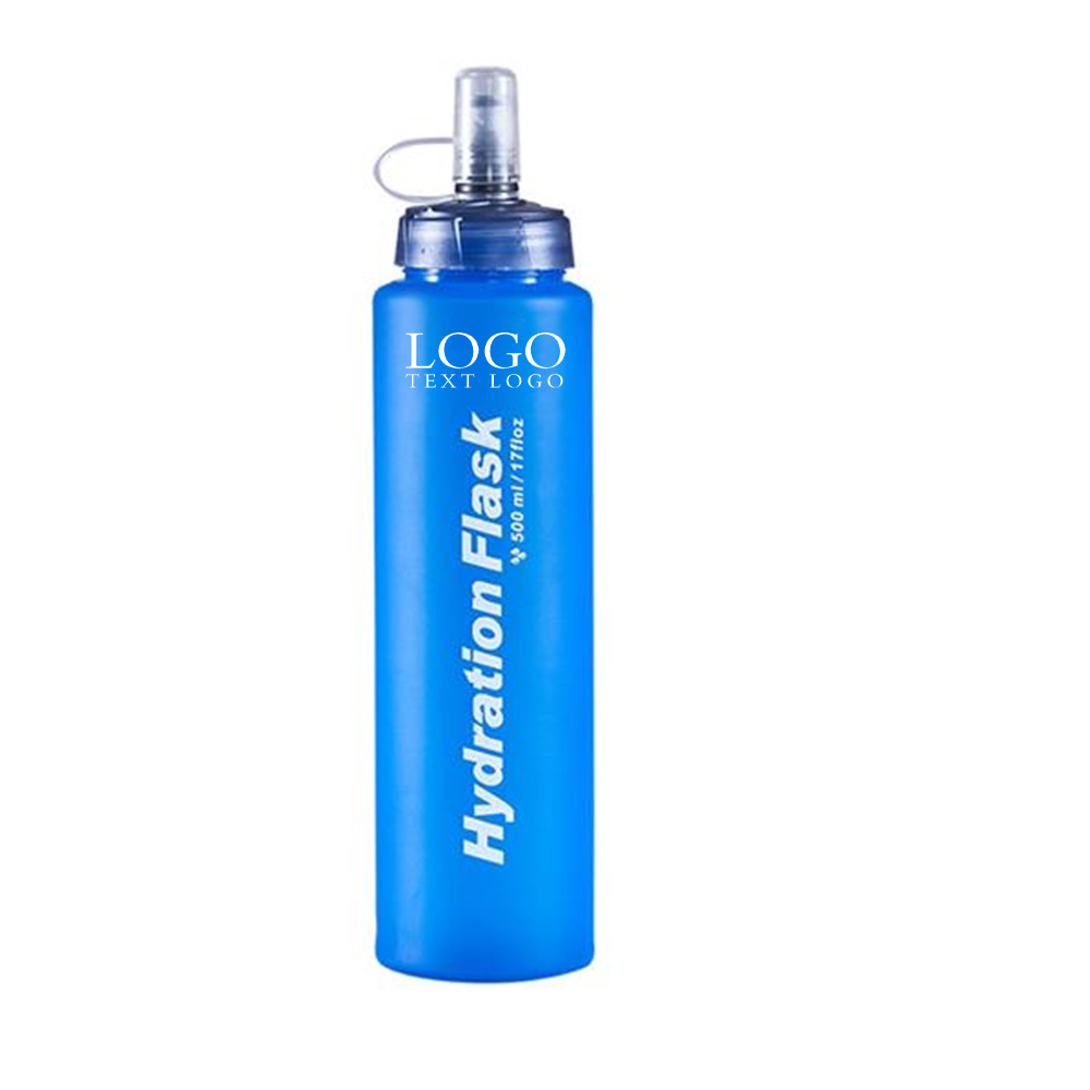 Promo TPU Soft Flask Running Collapsible Water Bottle With Logo