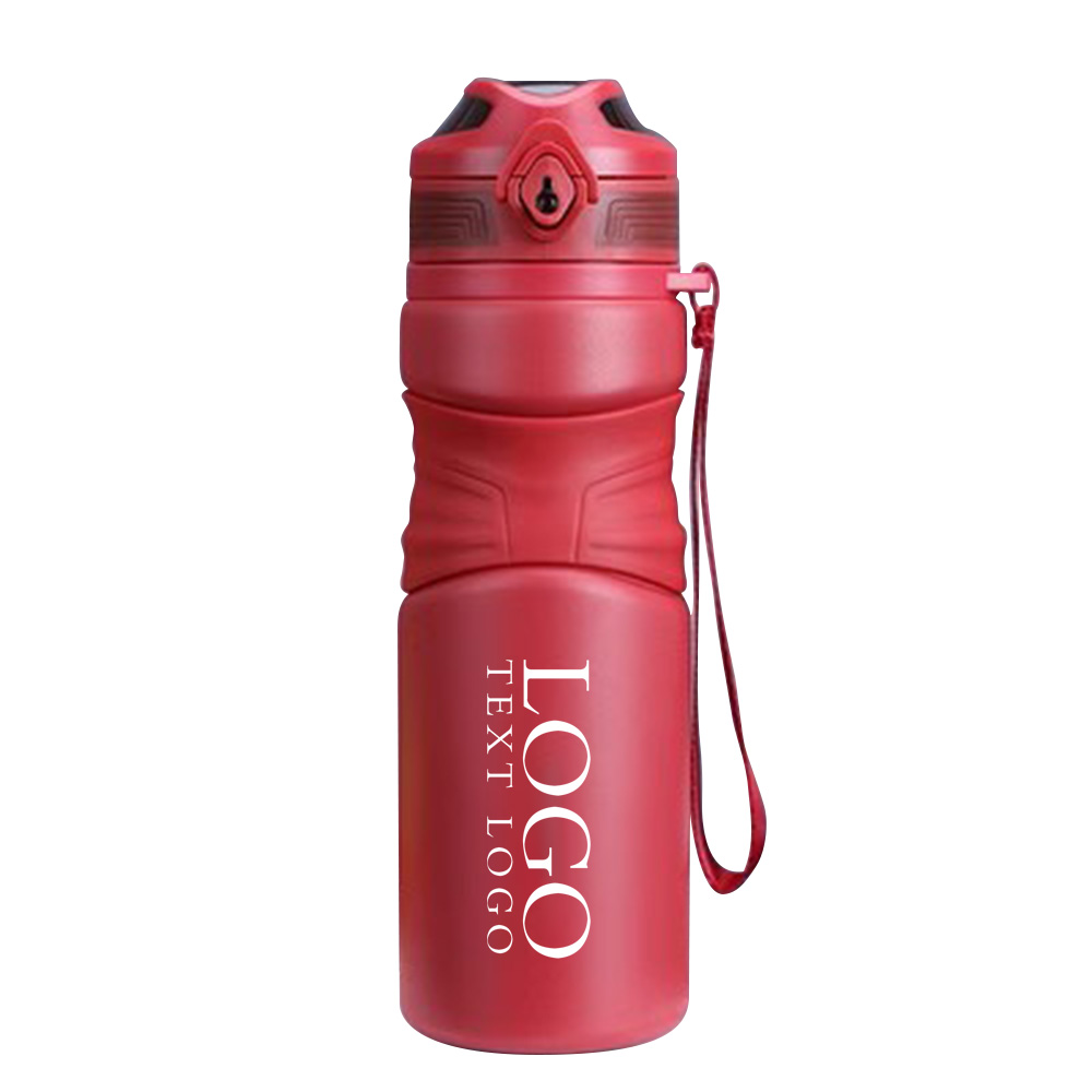 Red Promo Bullet Cap Direct Drinking Stainless Steel Water Bottle With Logo