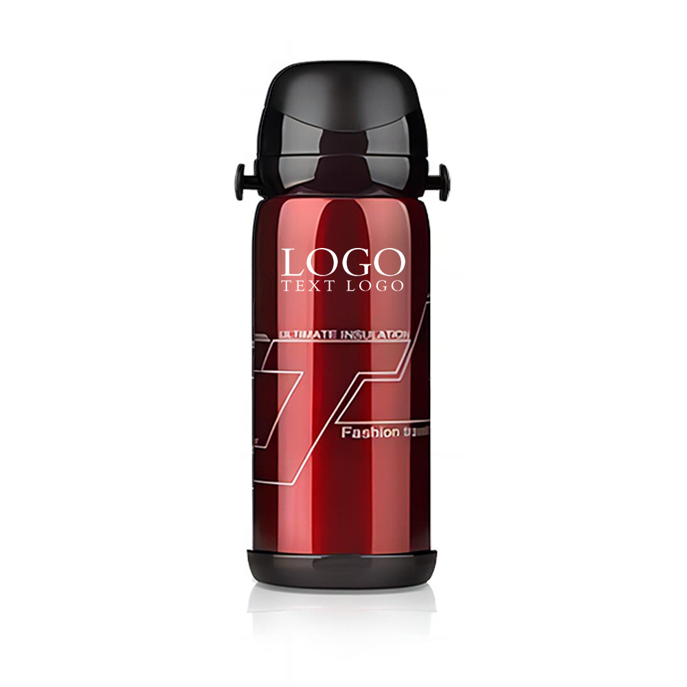 Red Promo Outdoor Stainless Steel Thermos Flask With Logo