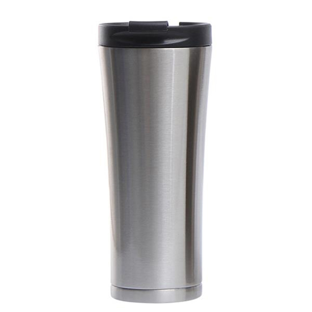 Silver Promo 17 oz Insulated Vacuum Stainless Steel Travel Cup