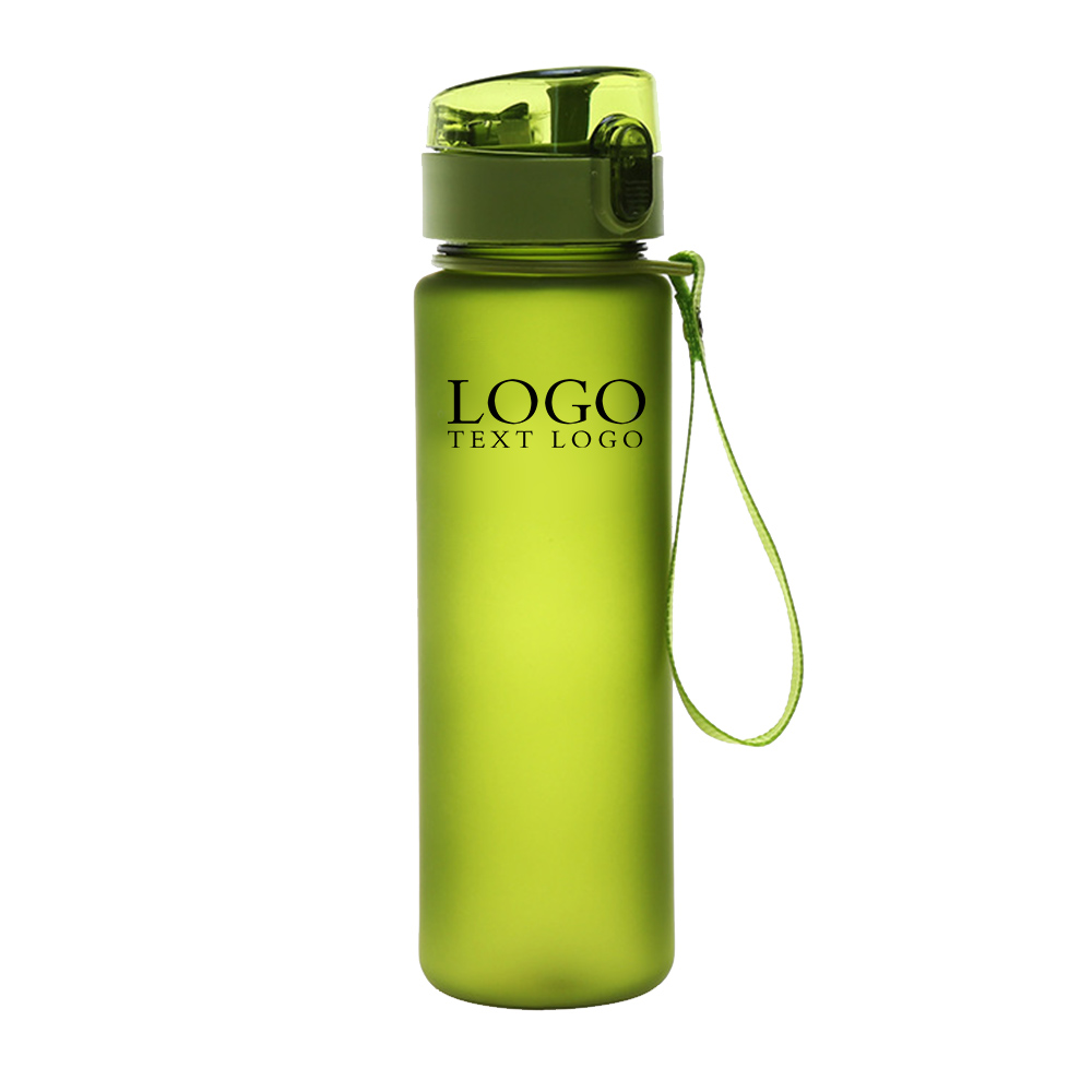 Tritan Sport Water Bottle Green with Logo