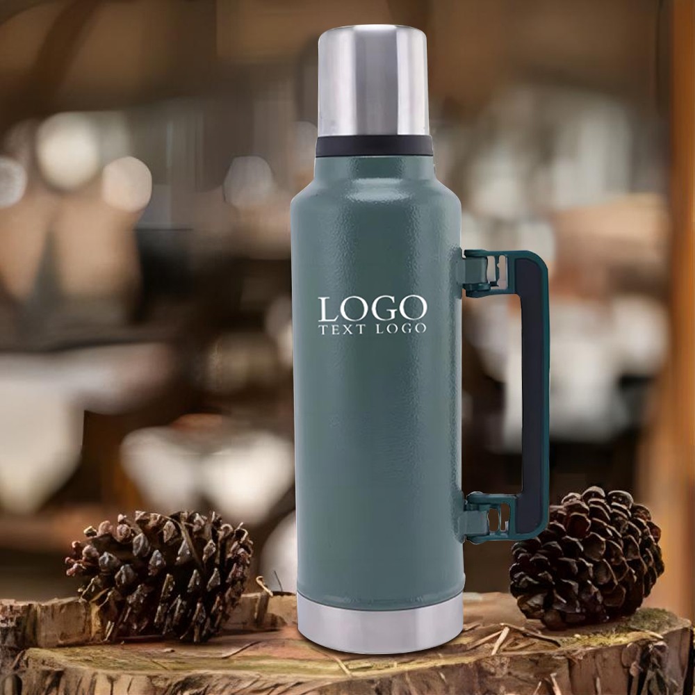 Your Promo 47oz Travel Vacuum Insulated Wide Mouth Bottle