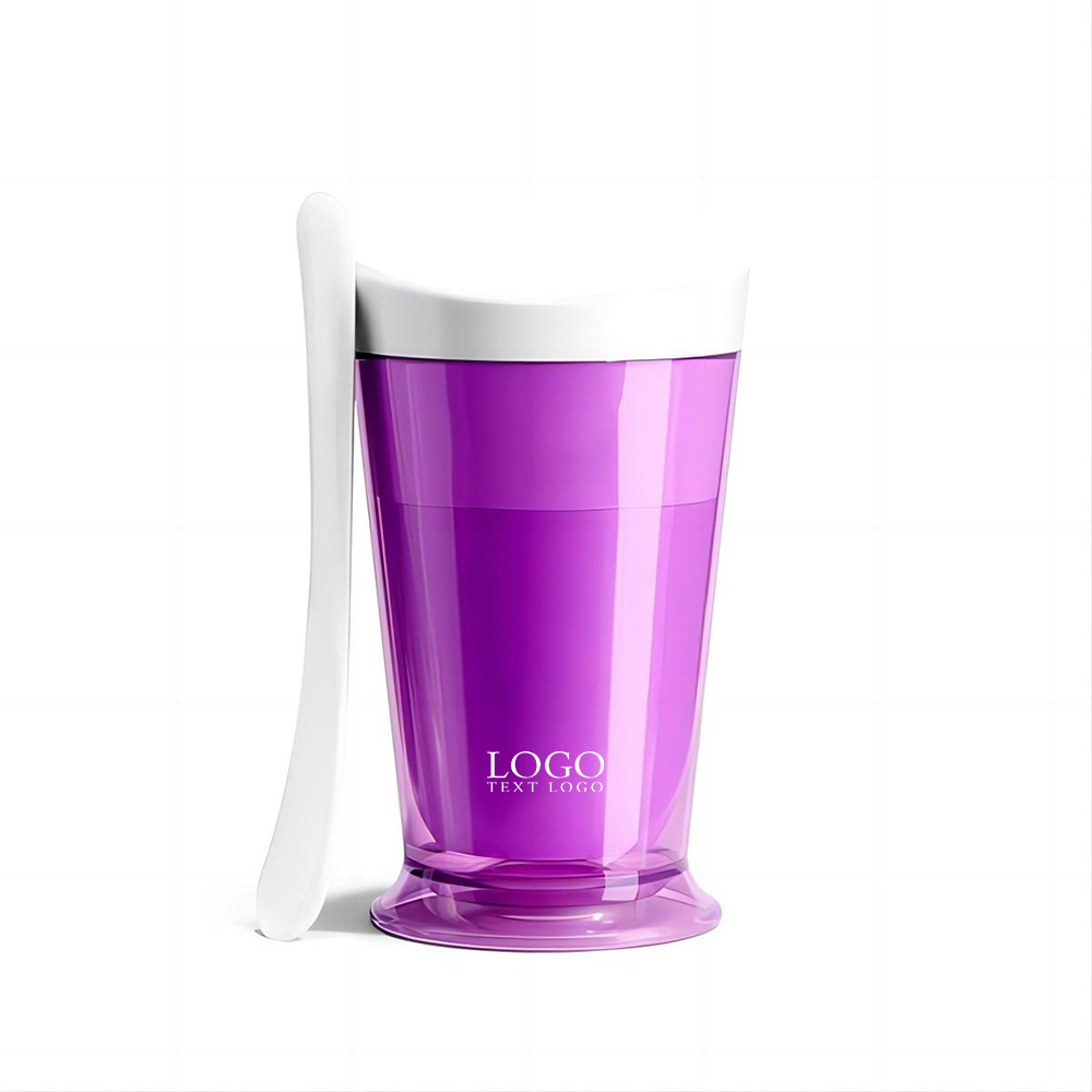 250ml BPA-free Slush and Shake Maker Quick Frozen Magic Slushy Cup Purple With logo