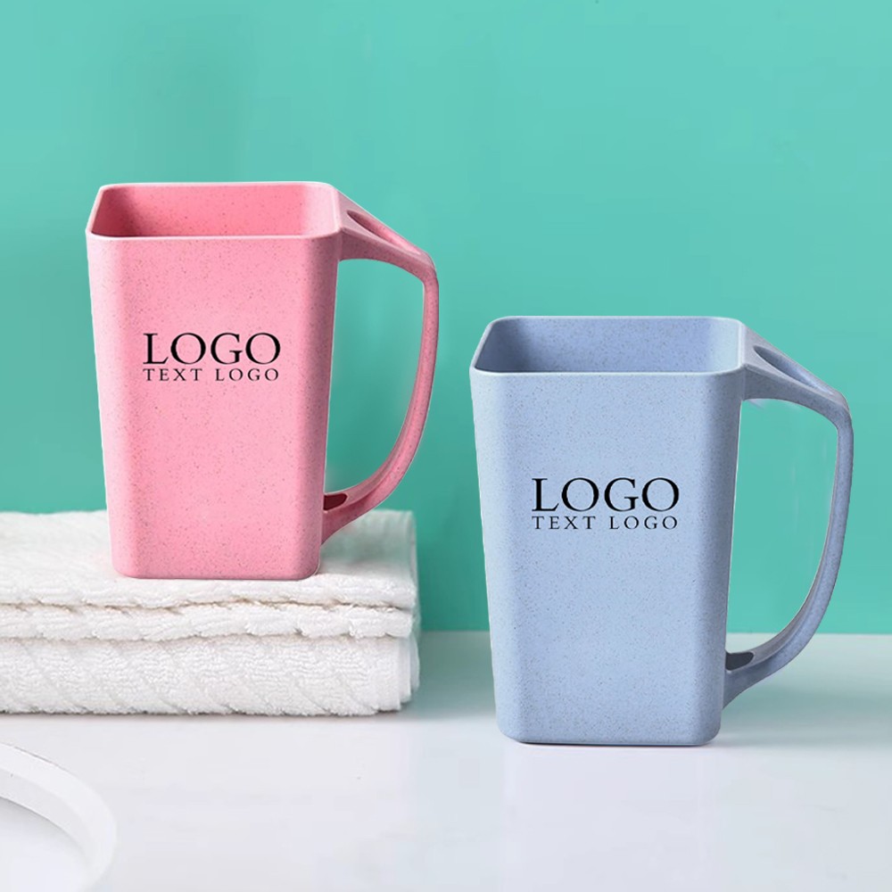 Best Promo Eco Friendly Healthy Wheat Straw Plastic Mug