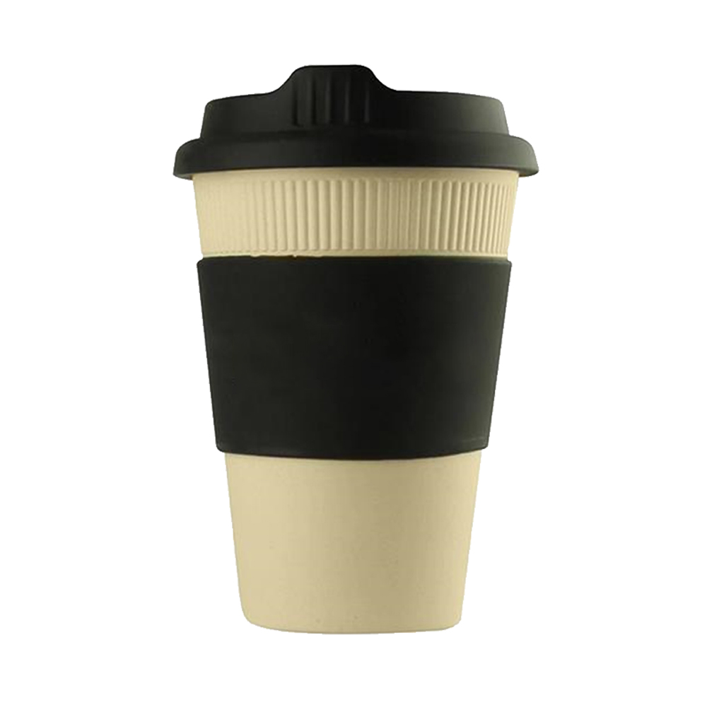 Black Promo Plastic Travel Coffee Cups