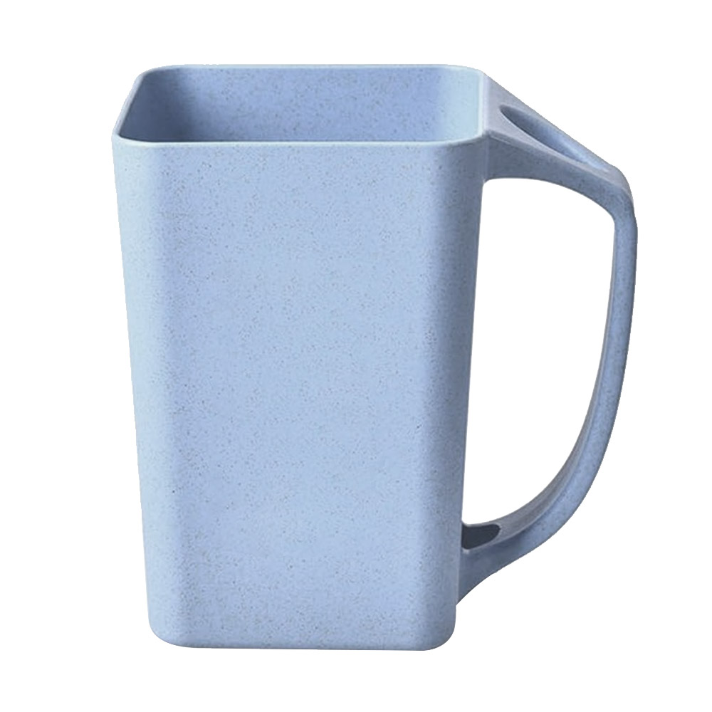 Blue Promo Eco Friendly Healthy Wheat Straw Plastic Mug