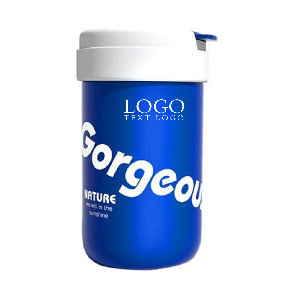 Blue Promo Klein Blue Thermos Cup Wiht Logo