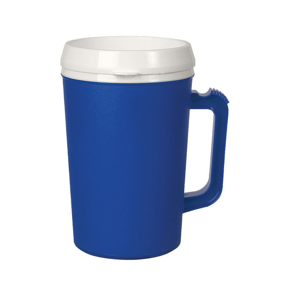 Custom 34 Oz Insulated Mug Blue