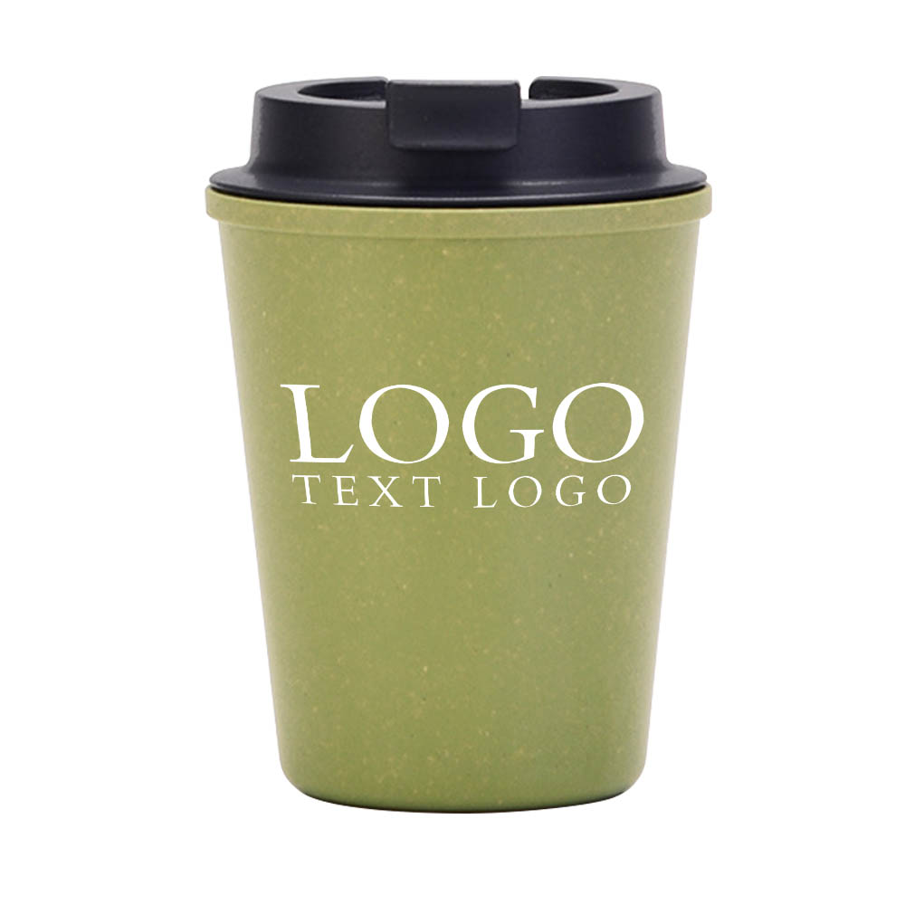 Green Promo Eco-Friendly Reusable Coffee Cup With Logo