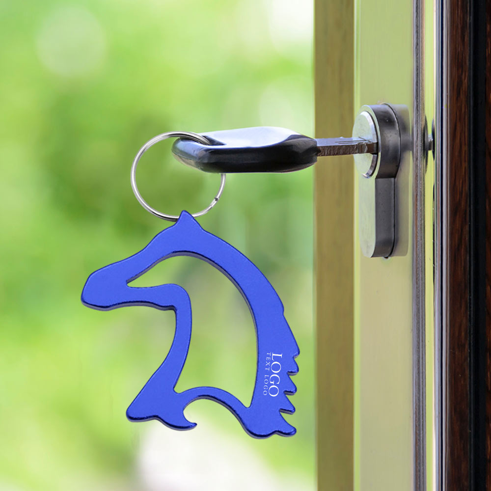 Horse Shaped Bottle Opener Keychain Free Shipping