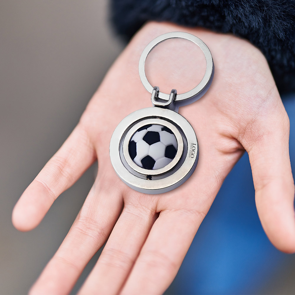 Metal Rotating Keychain