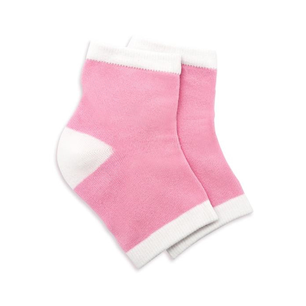 Pink Promo Gel Heel Socks