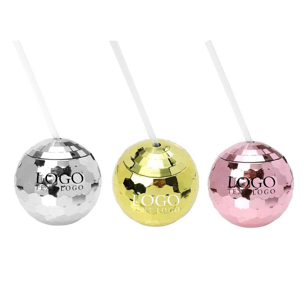 Promo 16 Ounce Sparkly Cocktail Cup WIth Logo Group