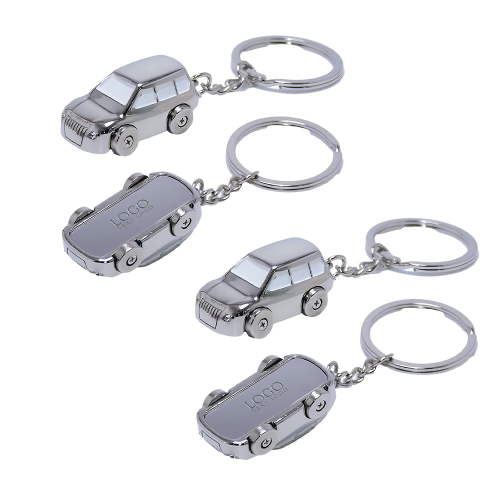 Promo Metal SUV Car Keychian