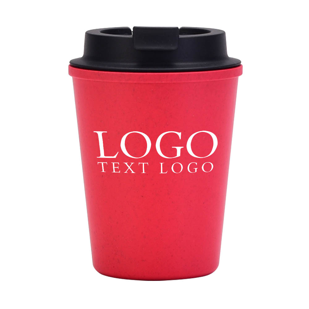 Red Promo Eco-Friendly Reusable Coffee Cup With Logo