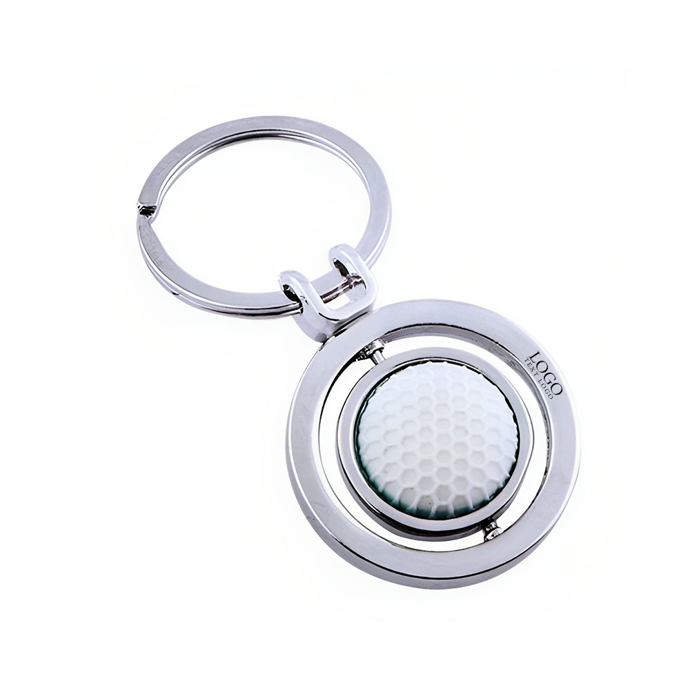 Rotating Golf Keychain