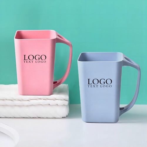 Promo Eco Friendly Healthy Wheat Straw Plastic Mug