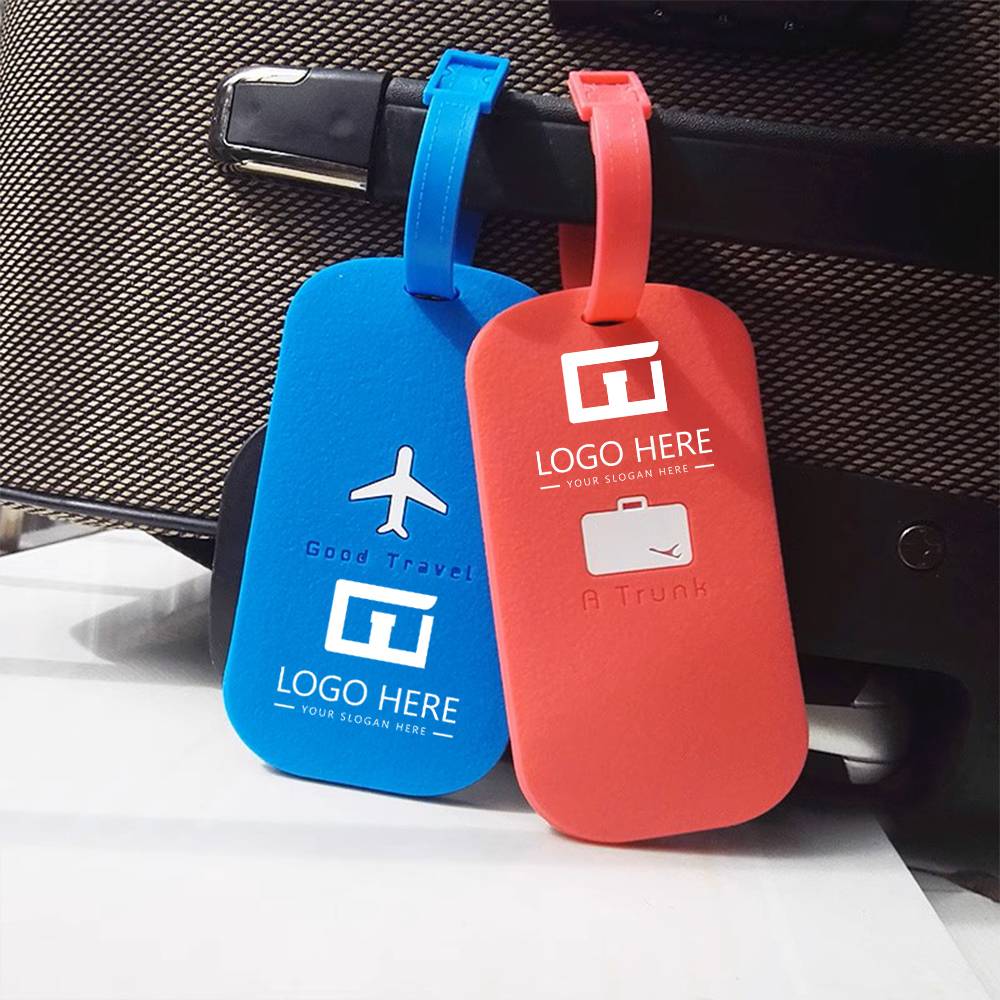 Your Promo Frosted Silicone Luggage Tag