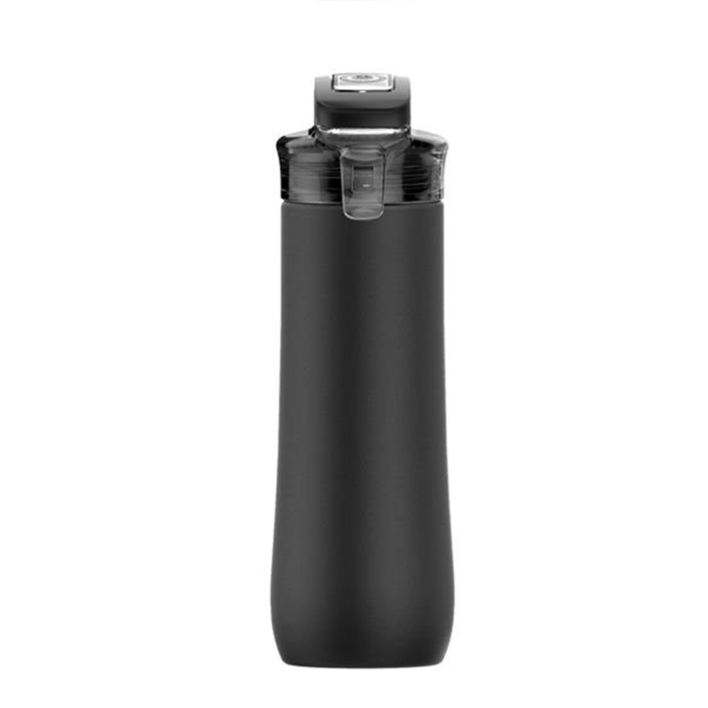 23 Oz Vincid Sports Bottle Black  Blank