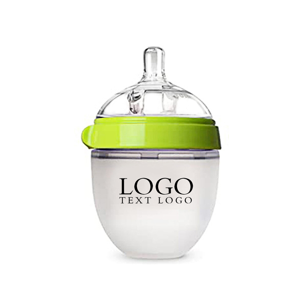 Baby bottle Logo Green