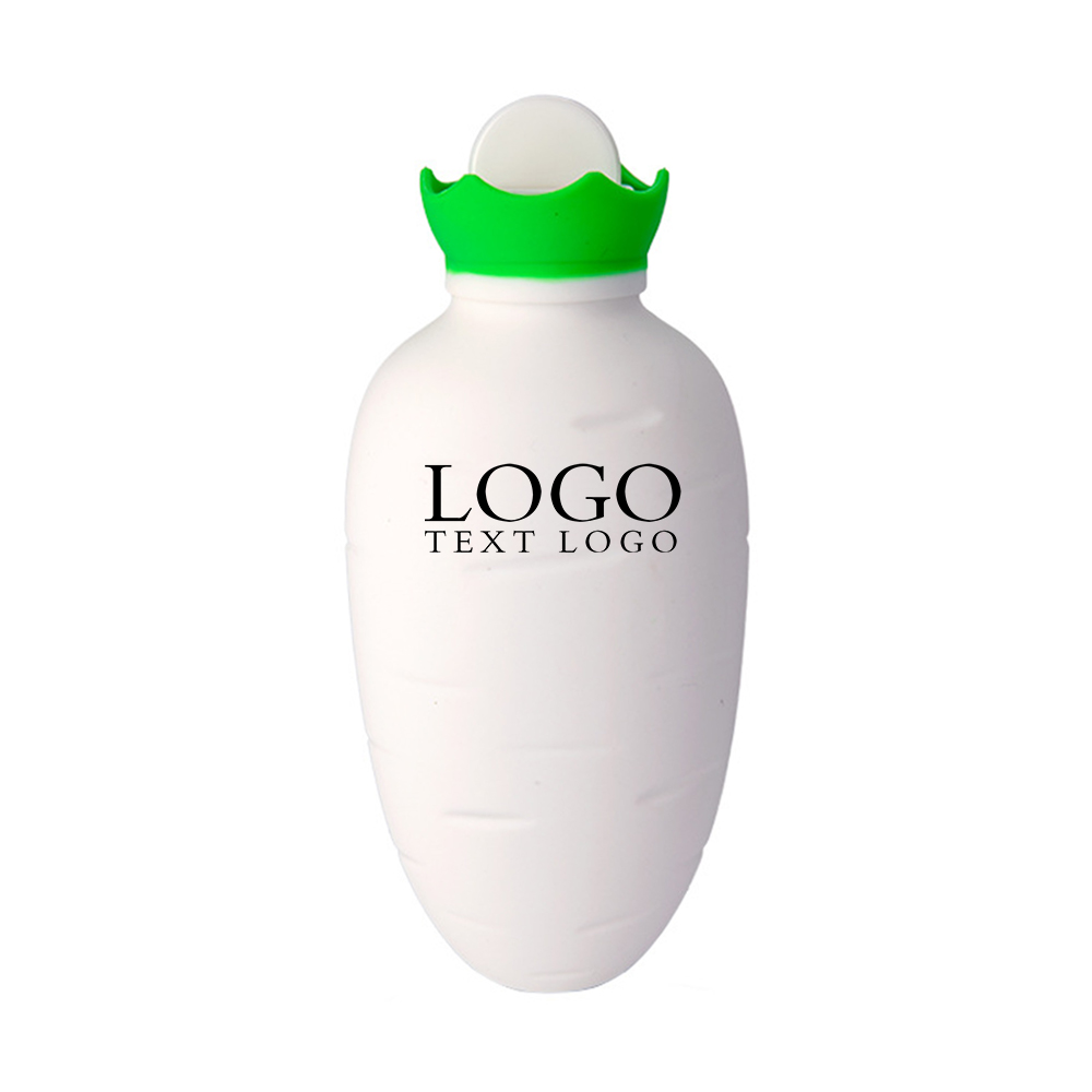 Carrot Shape Hand Warmer for Pain Relief White Logo