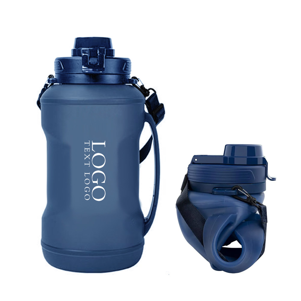Display 64oz Sports Folding Large Capacity Water Bottle - 副本