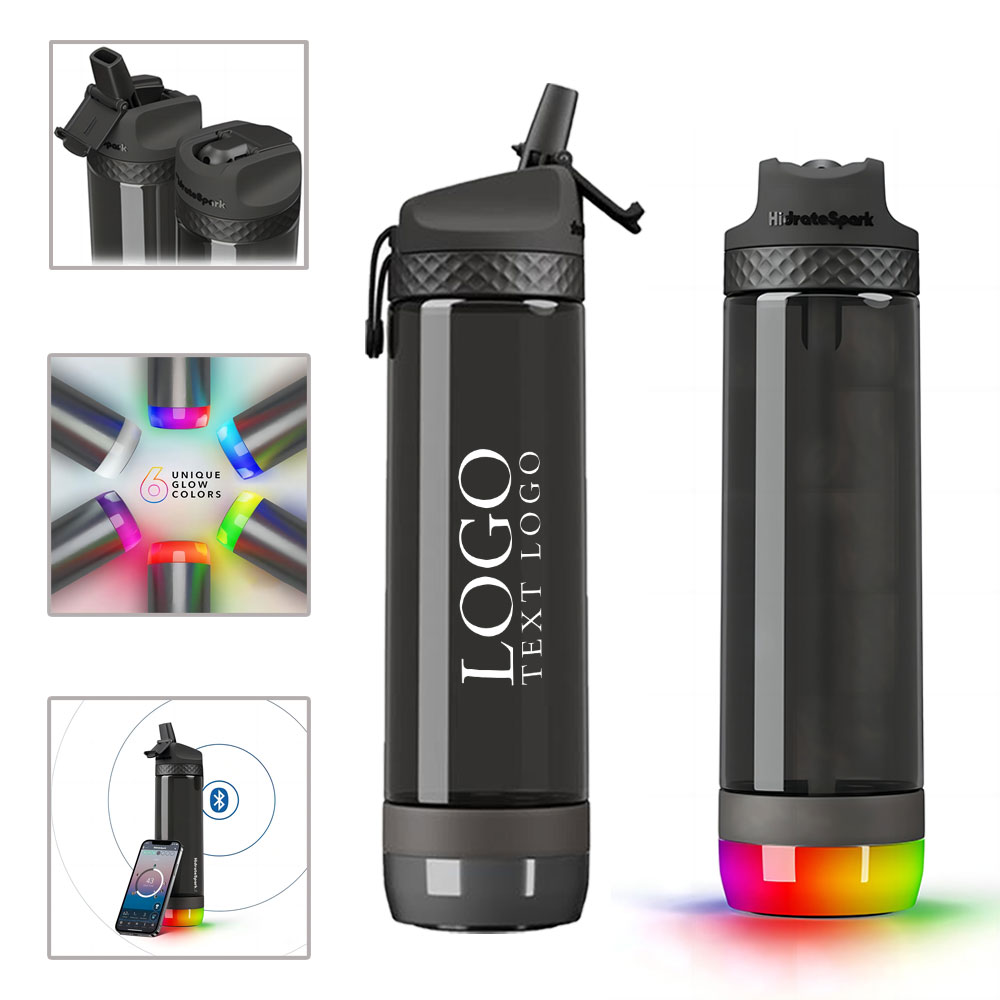HidrateSpark Pro 24 oz Water Bottle With Straw Lid And Logo Near Me