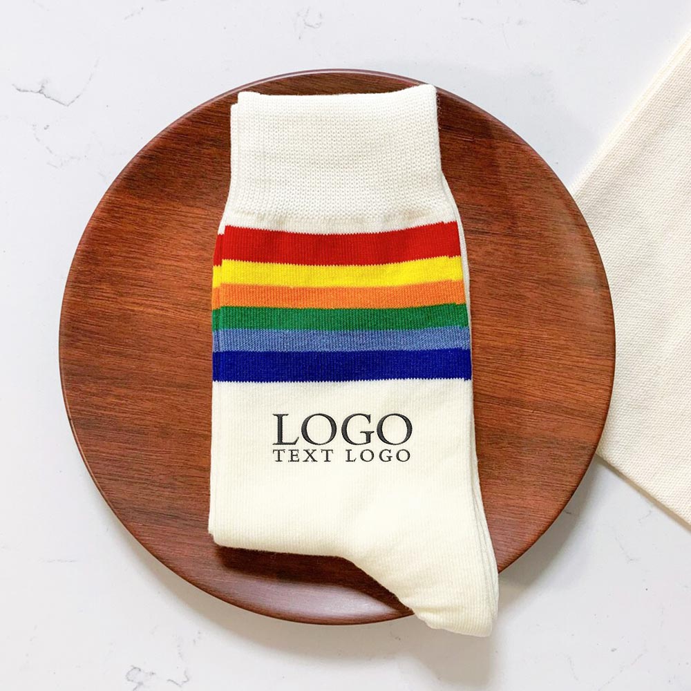 Marketing Old School Vintage Striped Socks