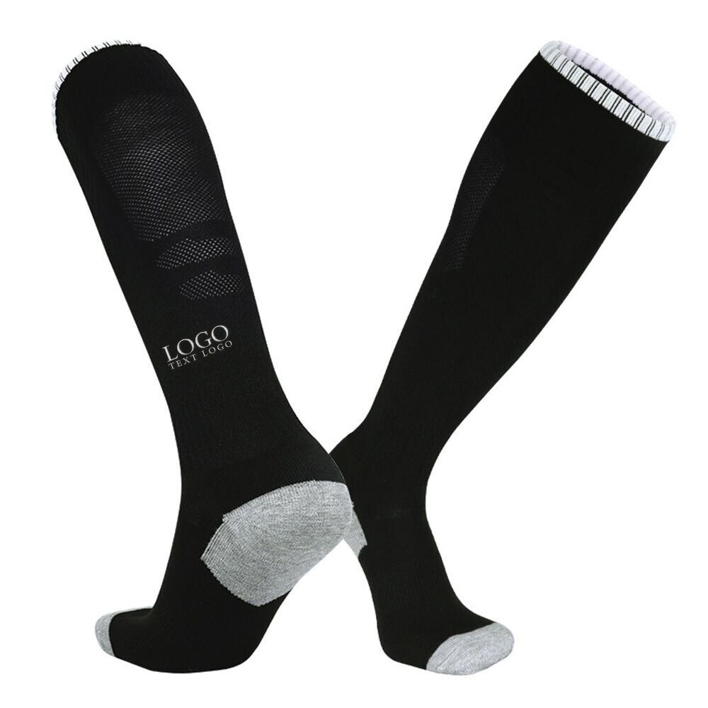Promo Knee High Soccer Socks Blank With Logo