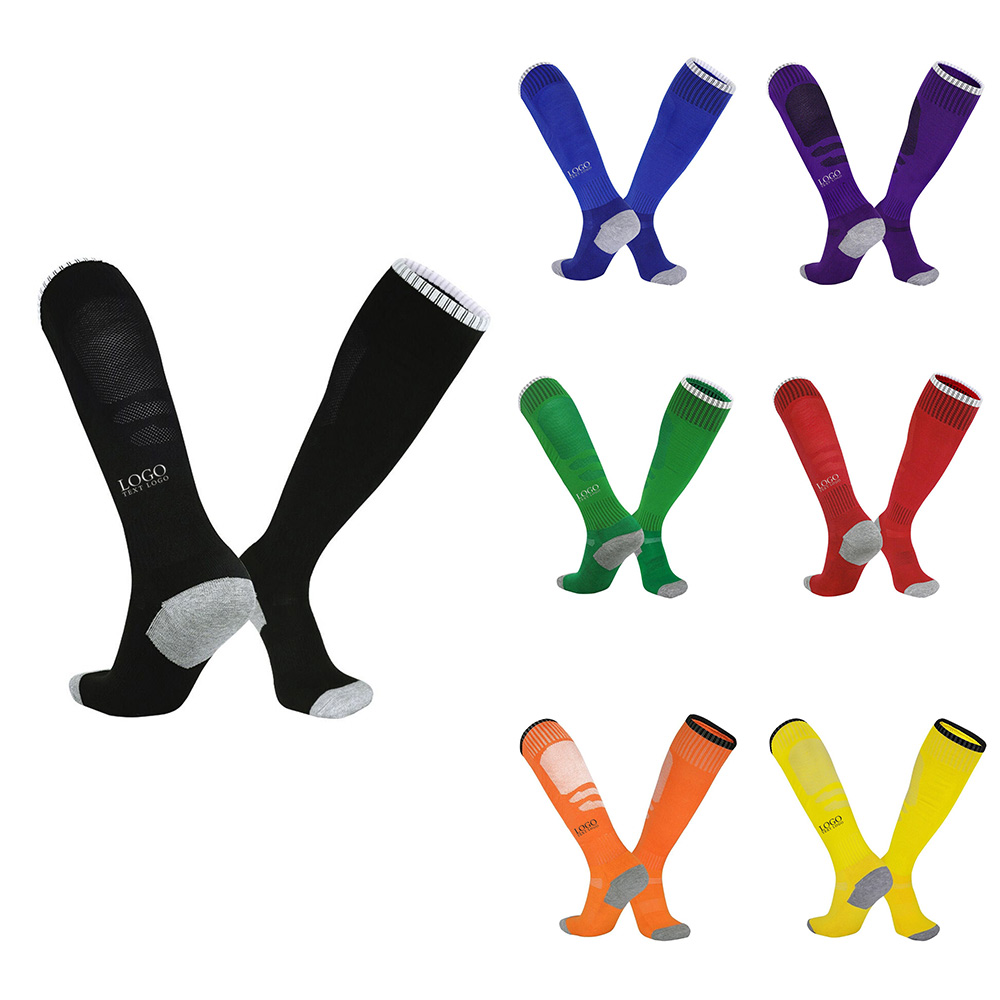 Promo Knee High Soccer Socks Group